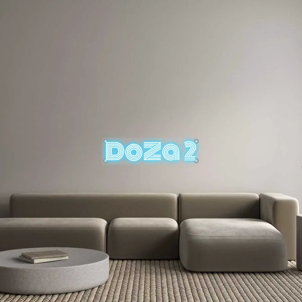 NEON LEDCustom Neon: DoZa 2 - NEON DISCOUNT - Custom Neon SUR MESURE