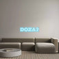 NEON LEDCustom Neon: DOZA 2 - NEON DISCOUNT - Custom Neon SUR MESURE