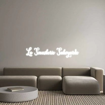 NEON LEDCustom Neon: La Smasherie Sa... - NEON DISCOUNT - Custom Neon SUR MESURE