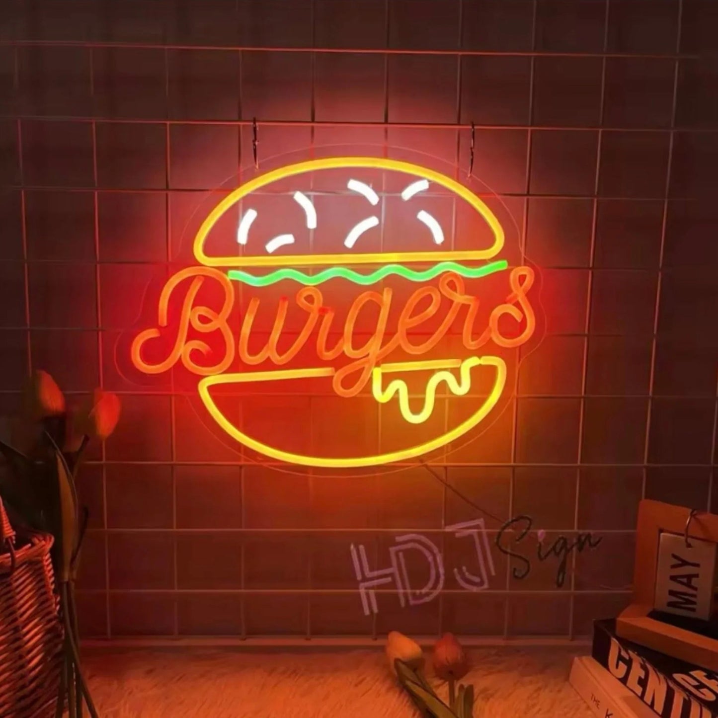 NEON LEDNéon Burger - NEON DISCOUNT - SUR MESURE