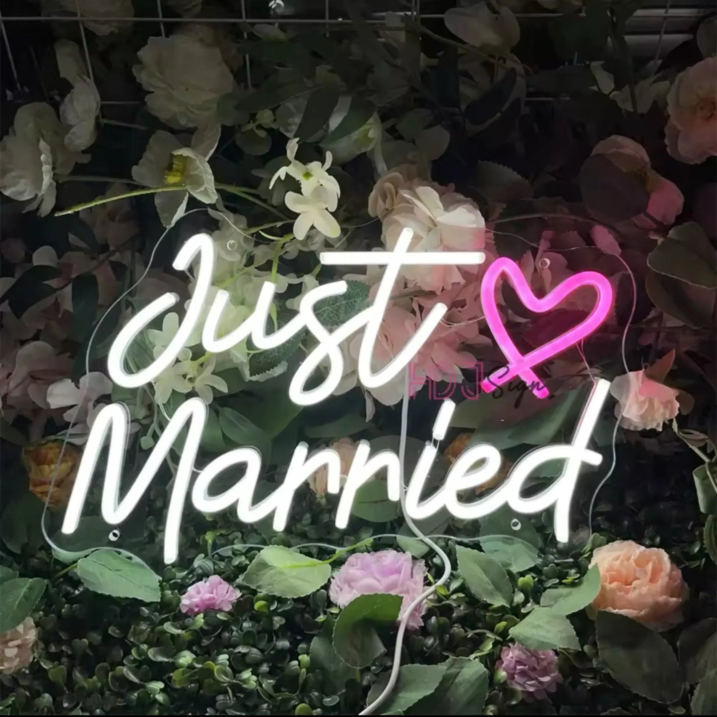 NEON LEDNéon Just Married - NEON DISCOUNT - SUR MESURE
